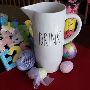 Rae Dunn Large Drink Pitcher